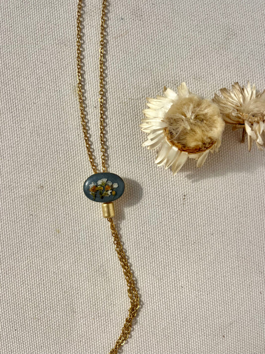 Dainty Bolo -  wildflower medley spring 2025 on charcoal