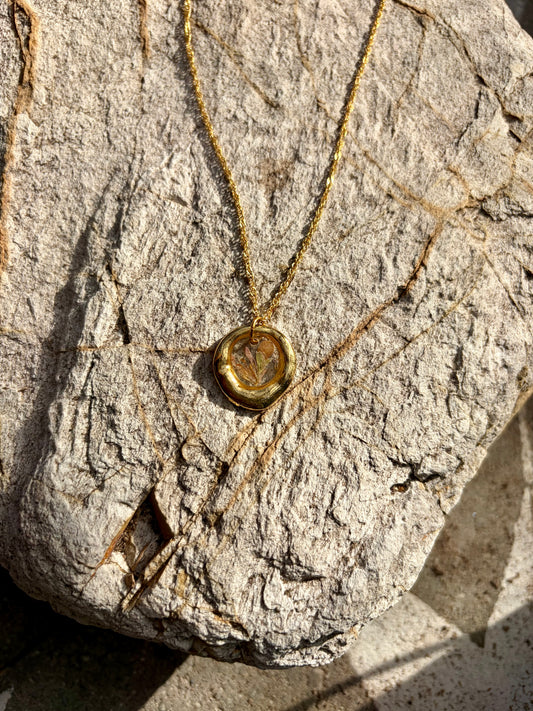Heritage Central Coast Wildflower Pendant - rosemary bloom