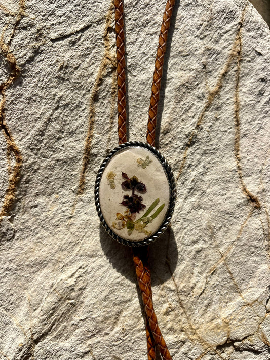 Coastal Wildflower Medley on Cream