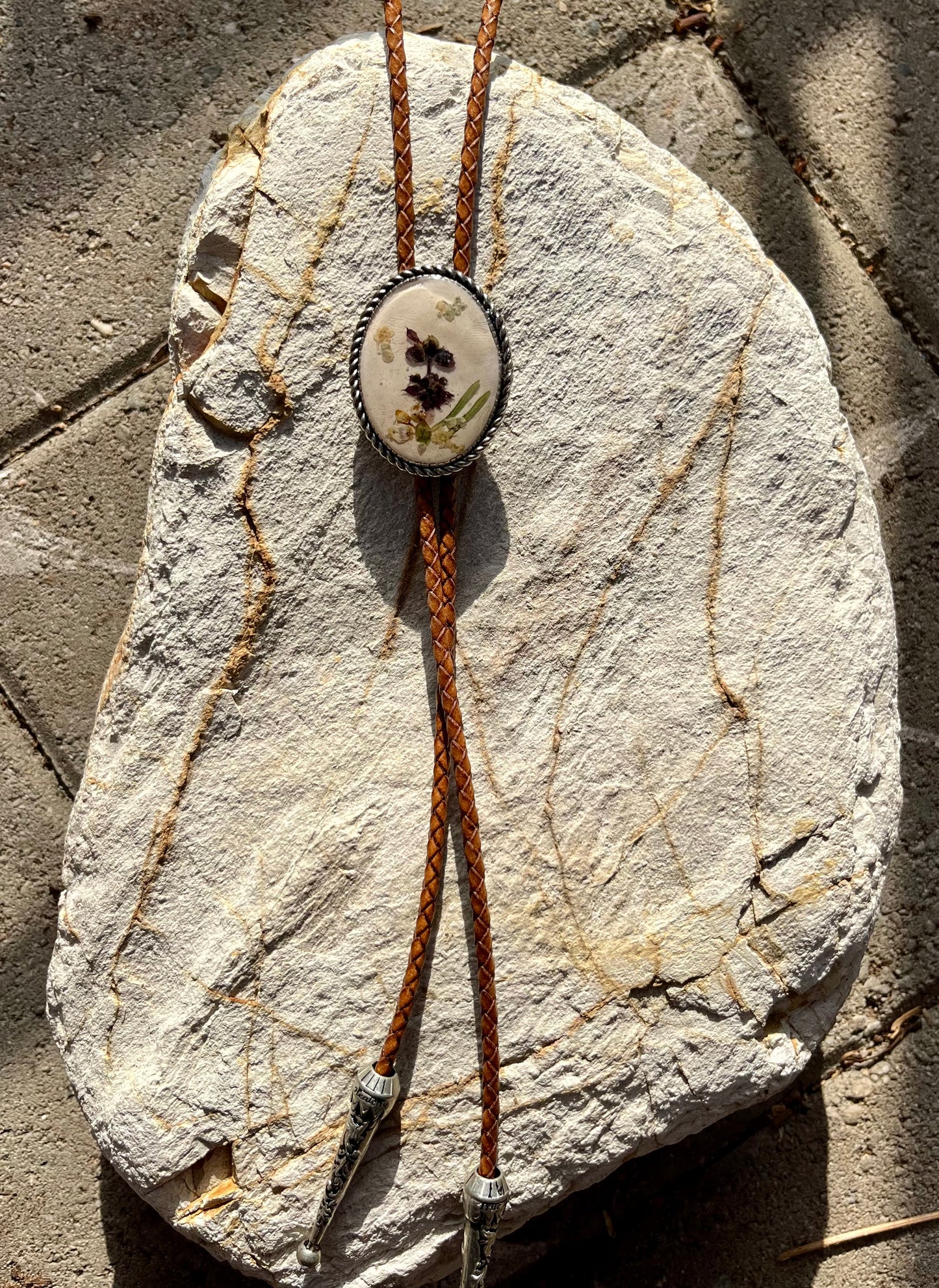 Coastal Wildflower Medley on Cream