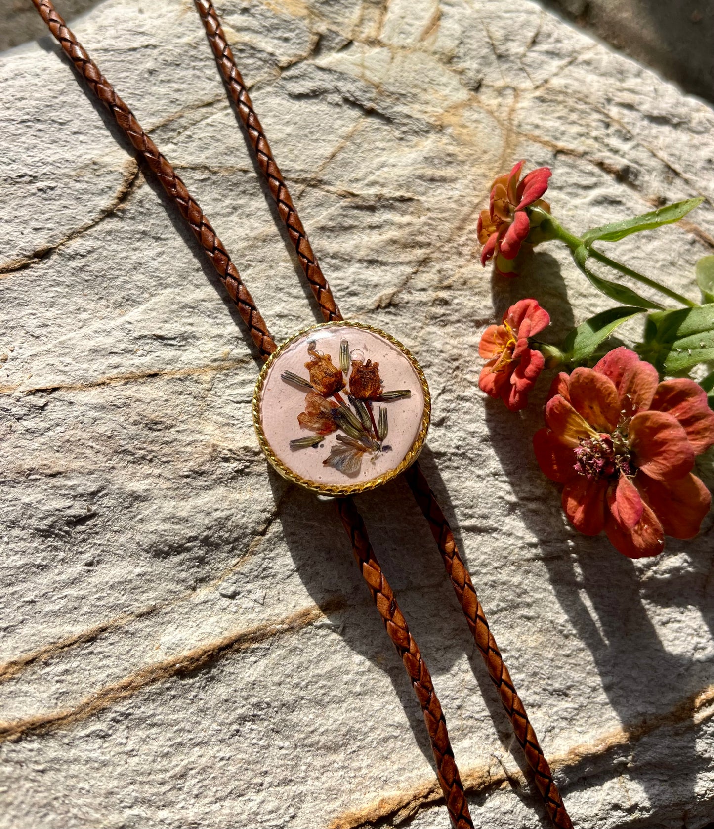 Manzanita + Rosemary on Powder Pink