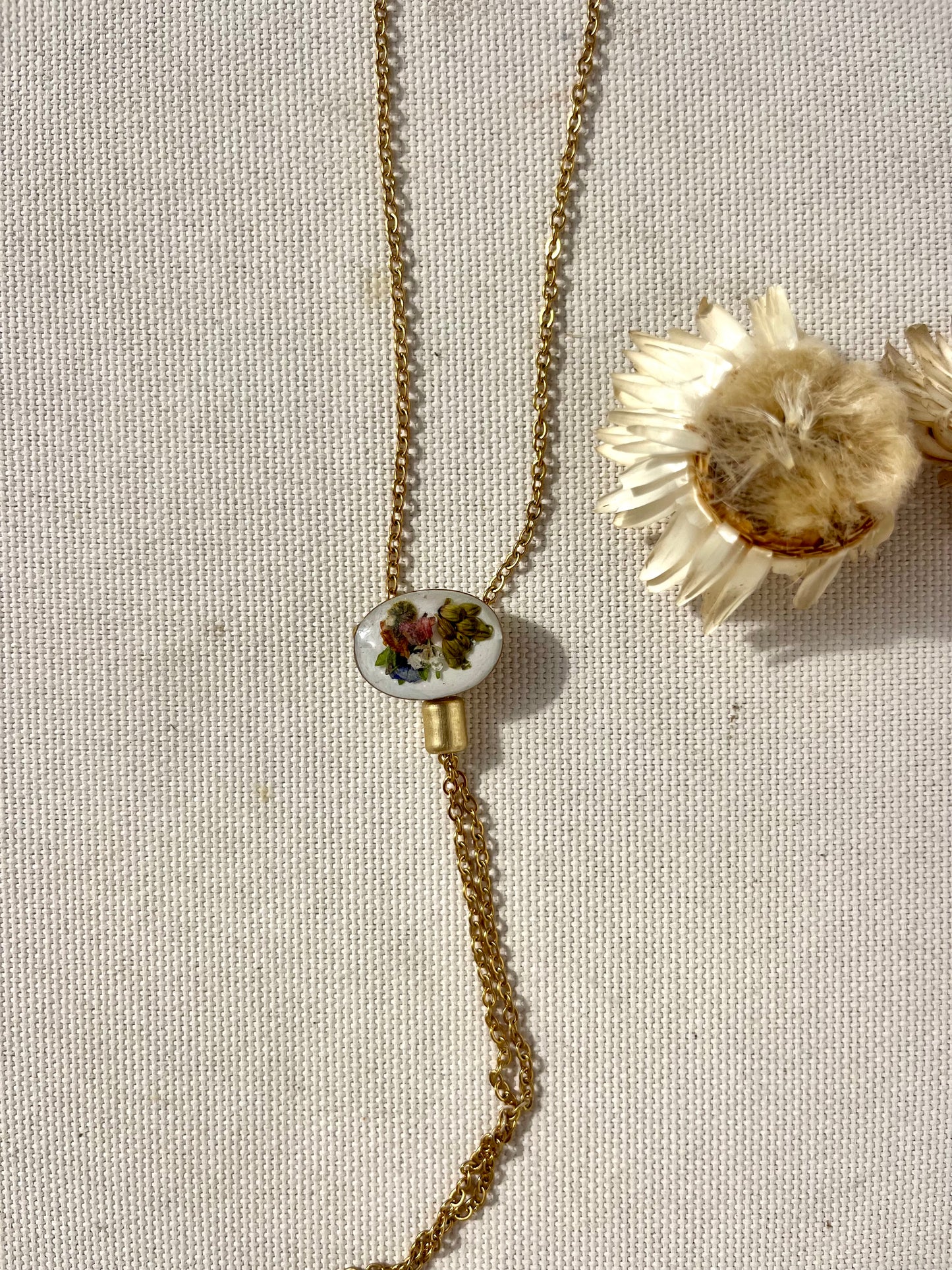 Dainty Bolo -  Wildflower medley spring 2025 on white