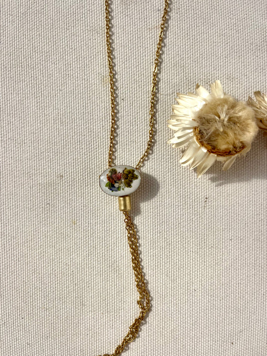 Dainty Bolo -  Wildflower medley spring 2025 on white