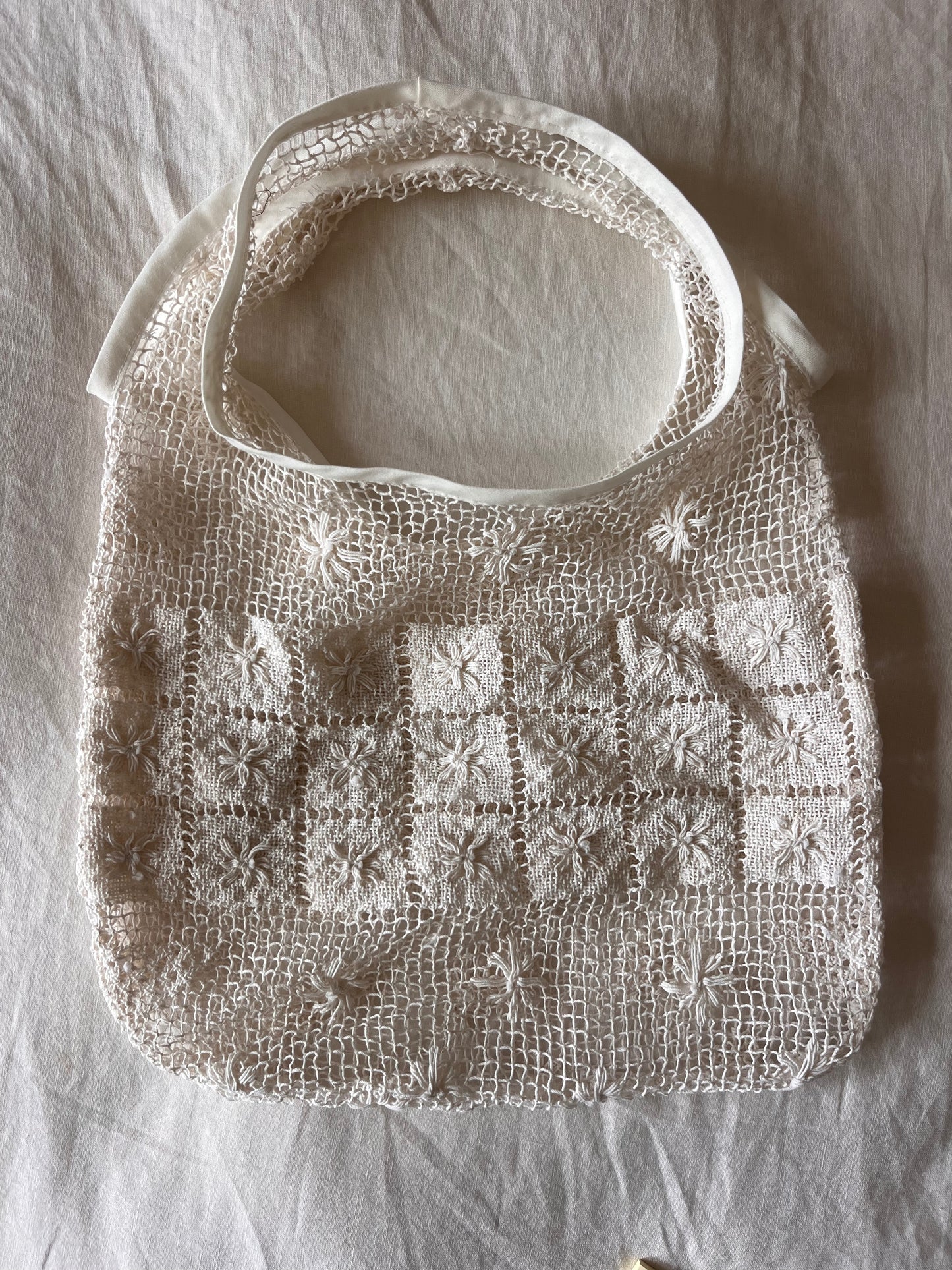 Vintage Lace Tote - Large